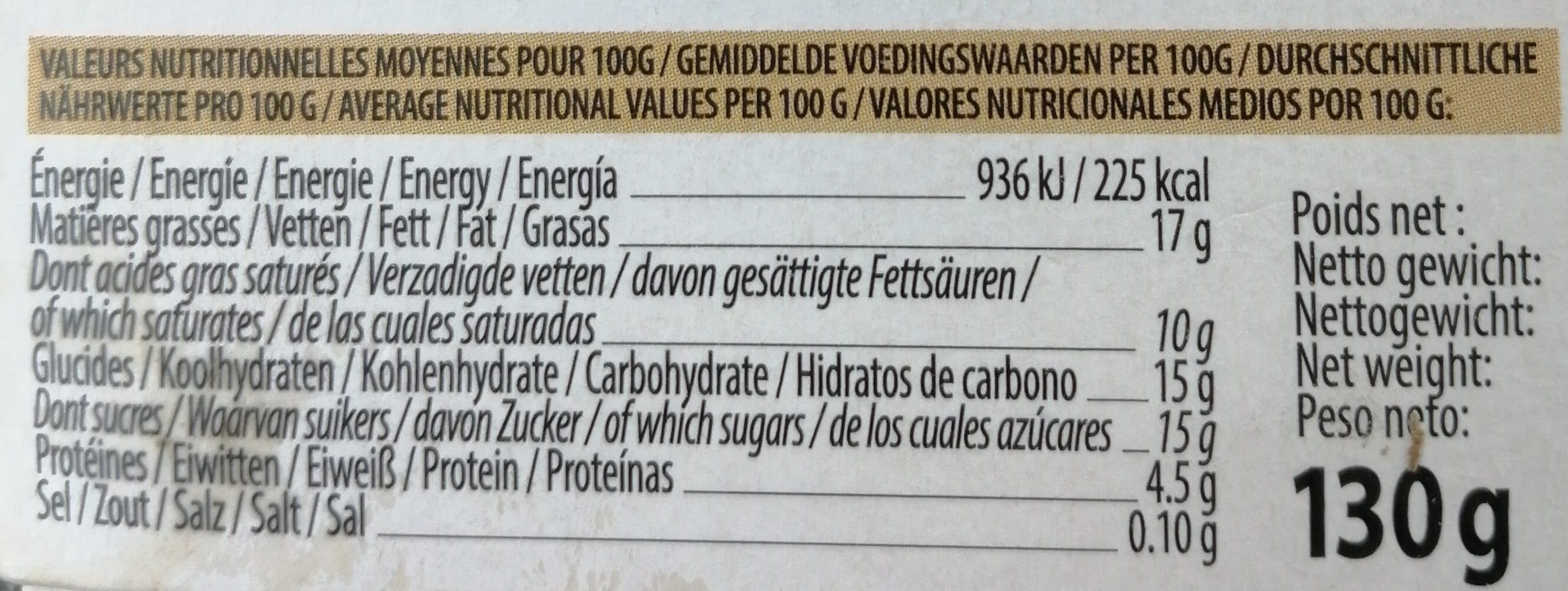 Grandeur Nature Crème café packshot