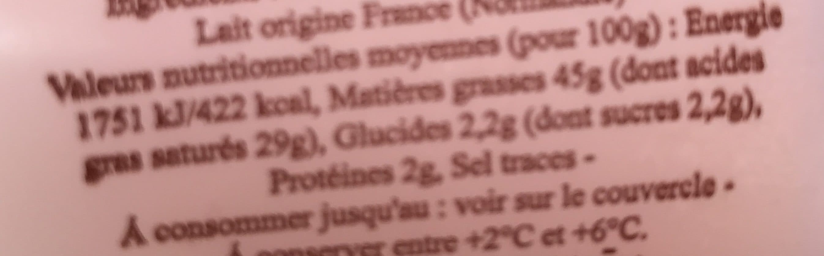 Grain D'orge Crème fraîche Vallée d'Auge packshot