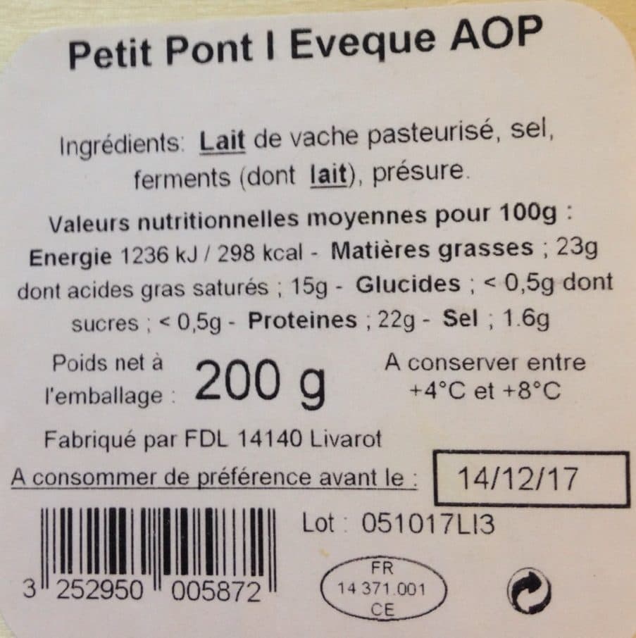 Graindorge Pont-L'évêque AOP packshot