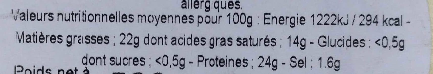 La Belle Heleine Livarot (22% MG) packshot