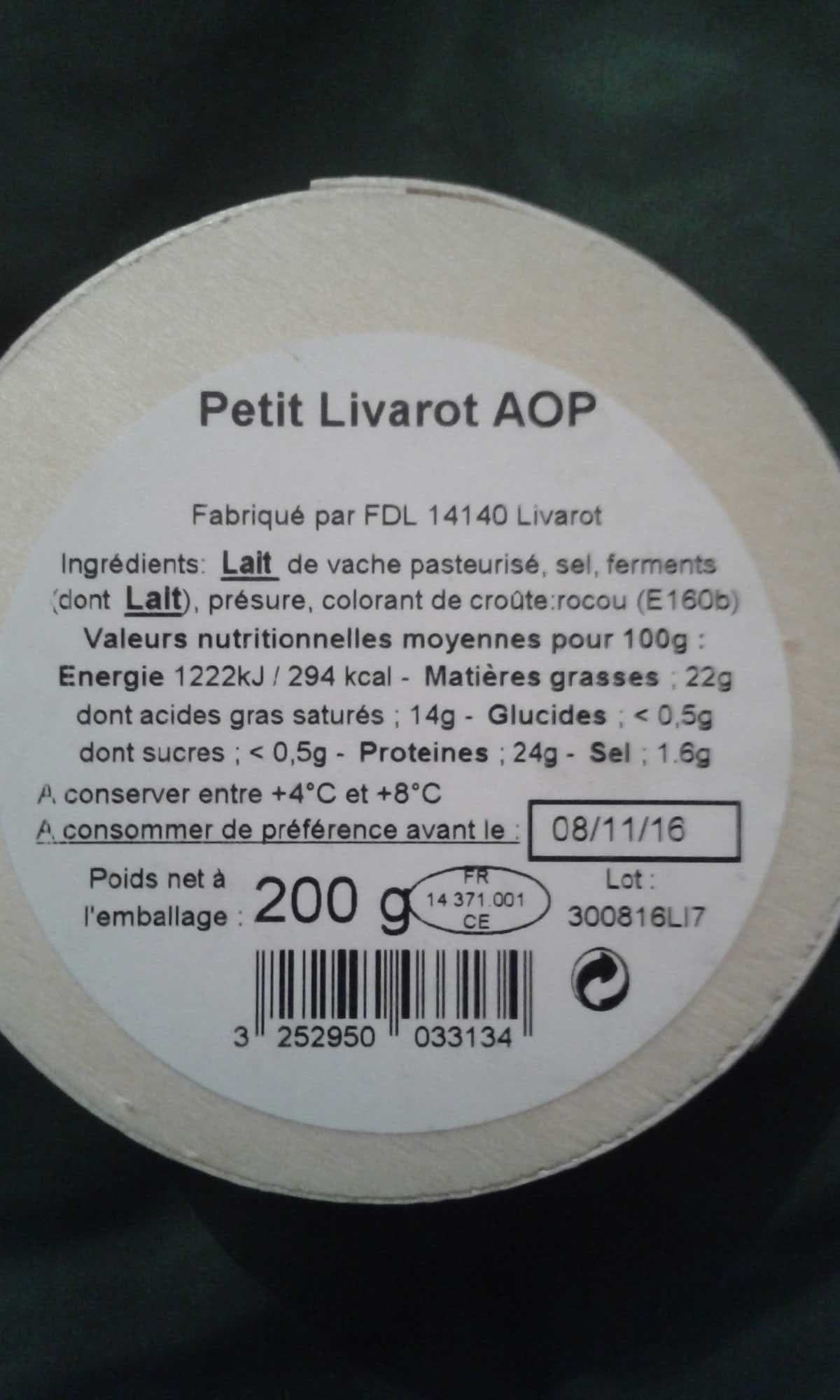 E. Graindorge Livarot packshot