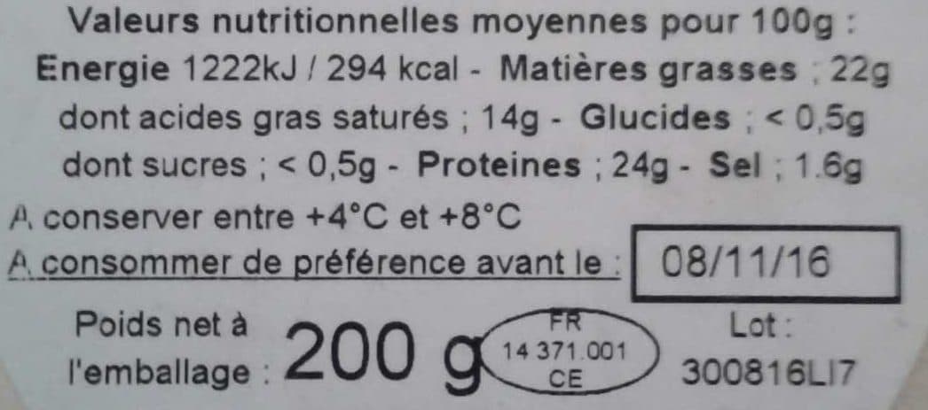 E. Graindorge Livarot packshot