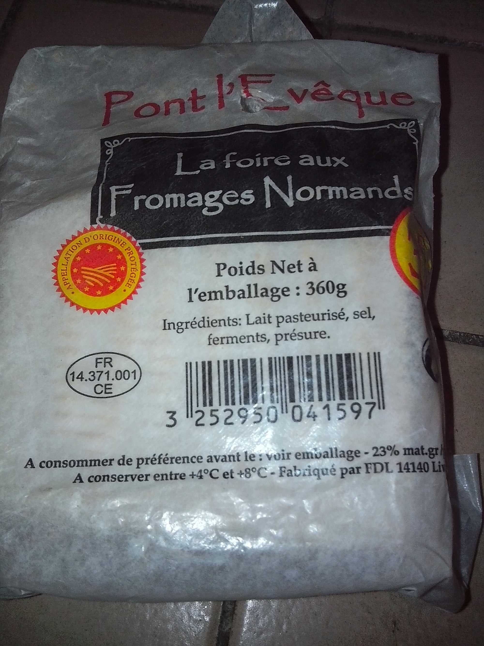 La foire aux fromages normands Pont-L'Evêque packshot