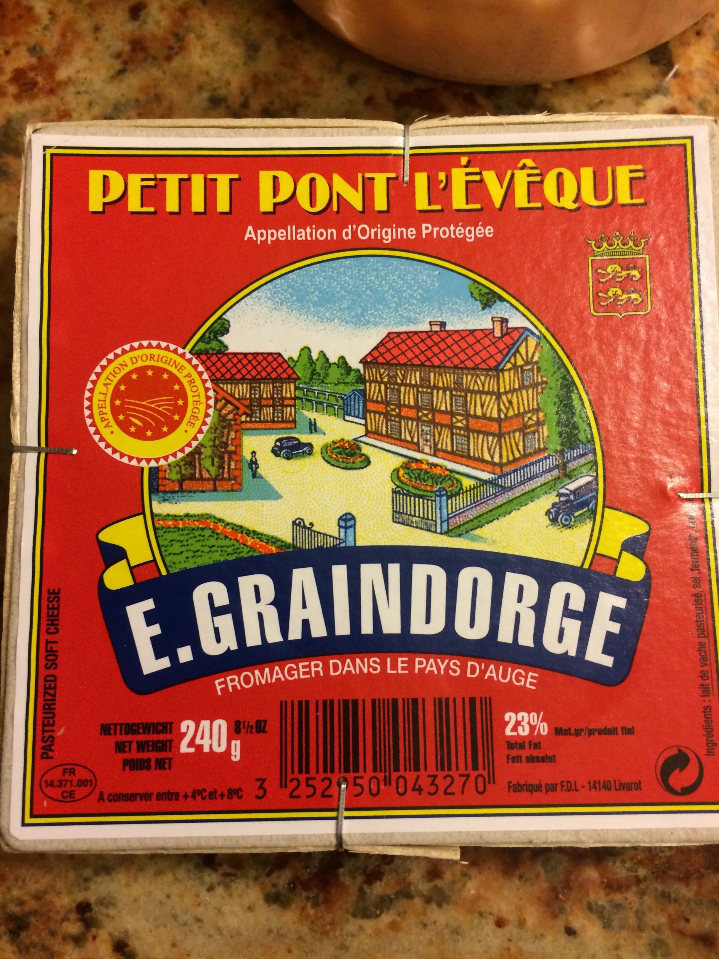 E. Graindorge Petit pont l'évêque packshot