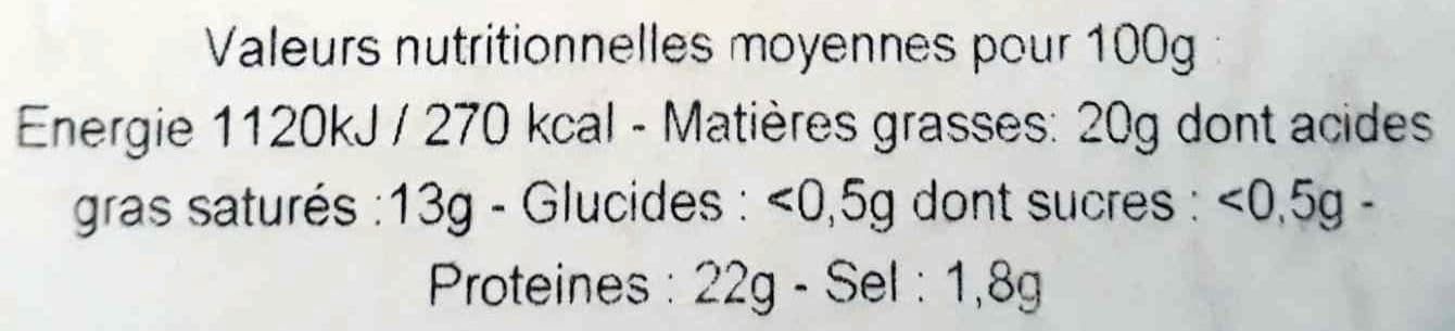 DUP Camembert de Normandie au lait cru (23% MG) packshot