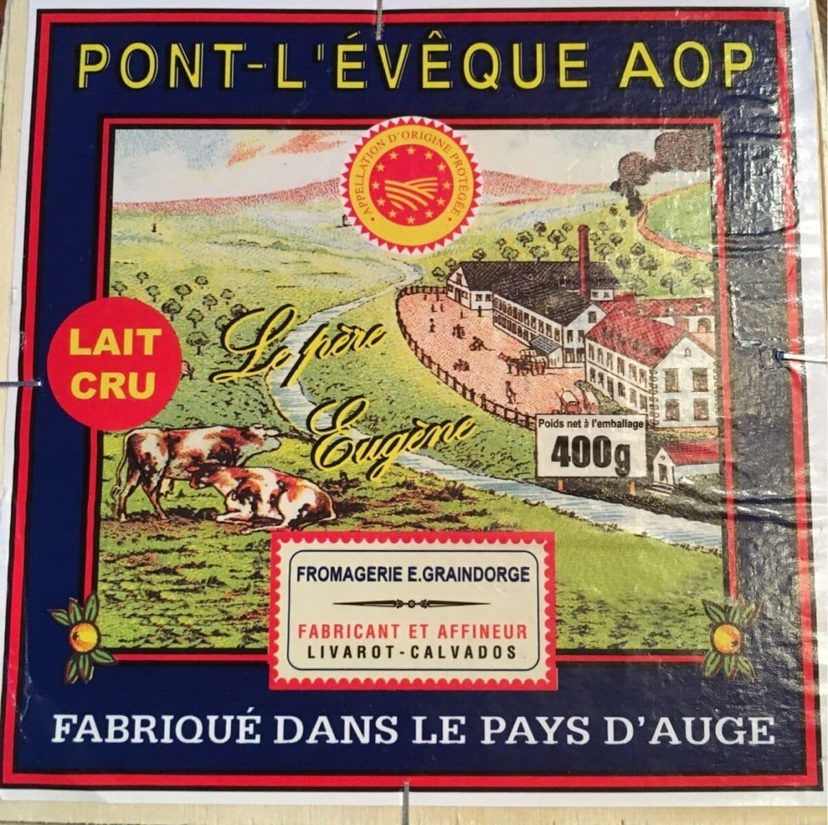 E. Graindorge Pont l'Évêque AOP packshot