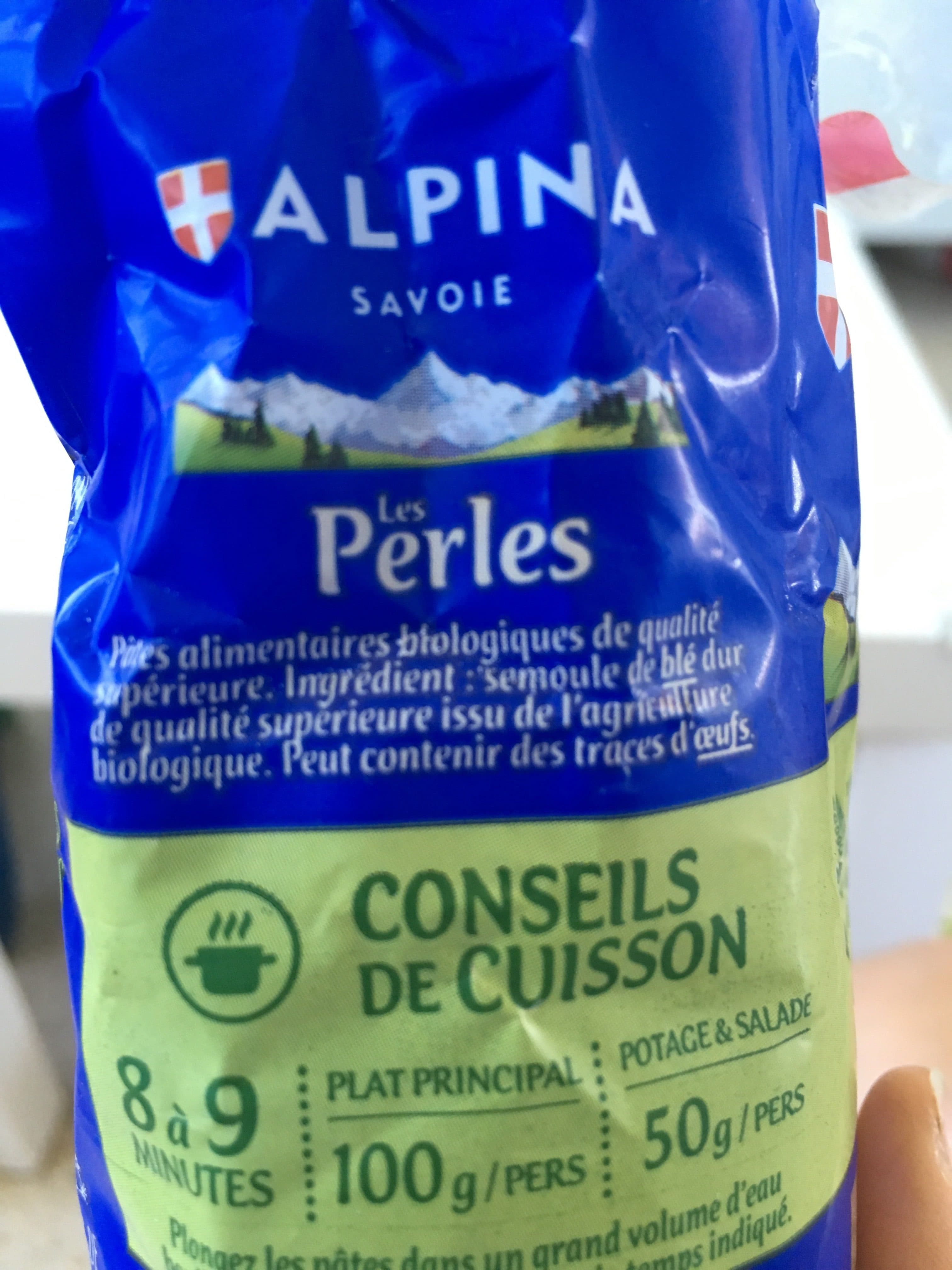 Alpina Perle Bio de France packshot