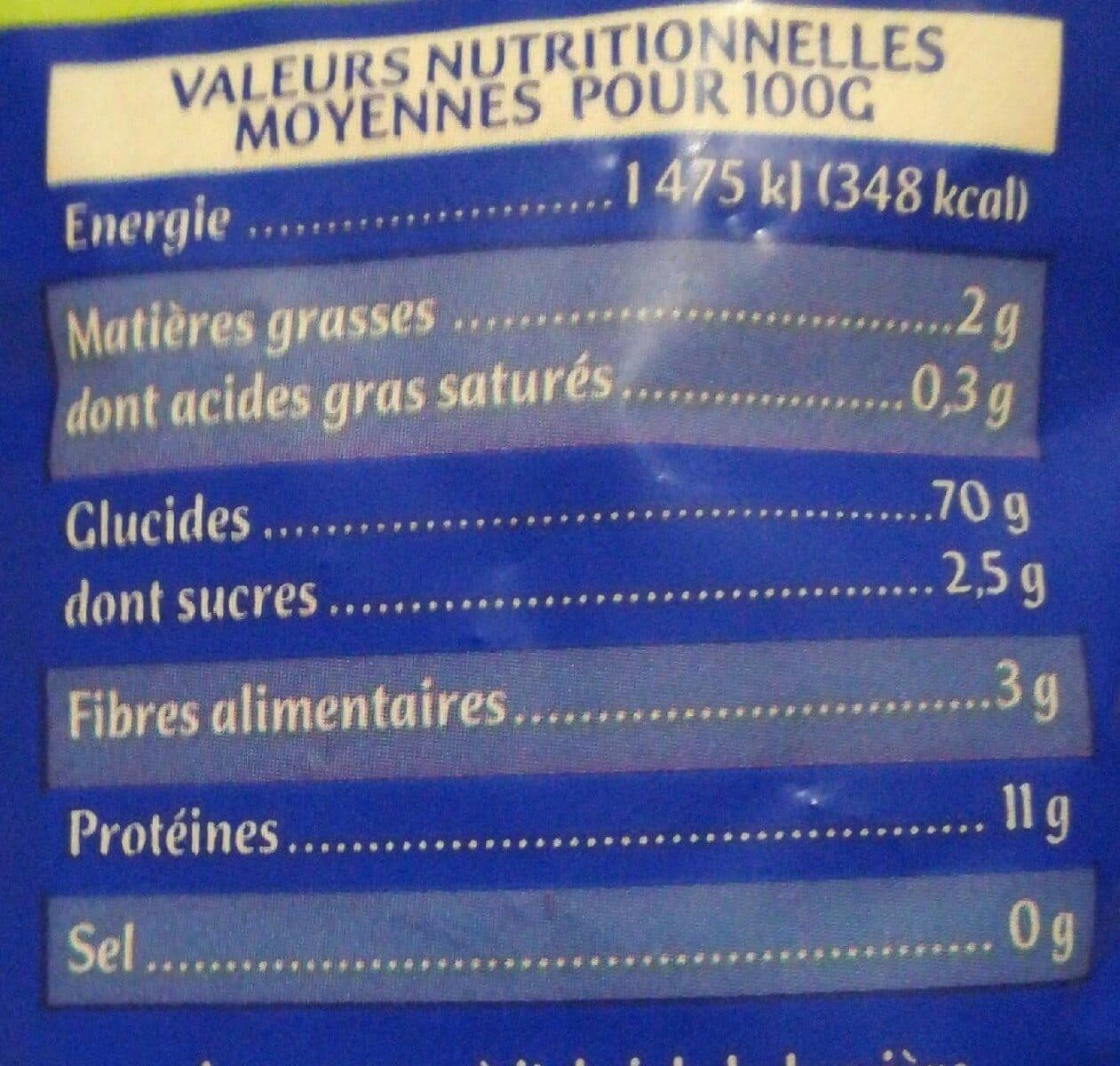 Alpina savoie Penne Bio de France packshot