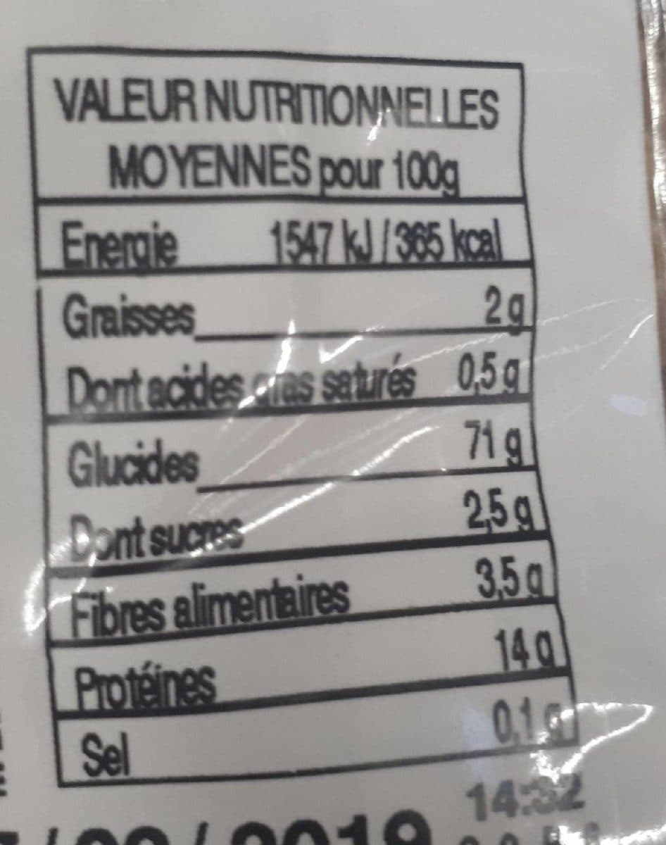 Open Food Facts Les trompettes packshot