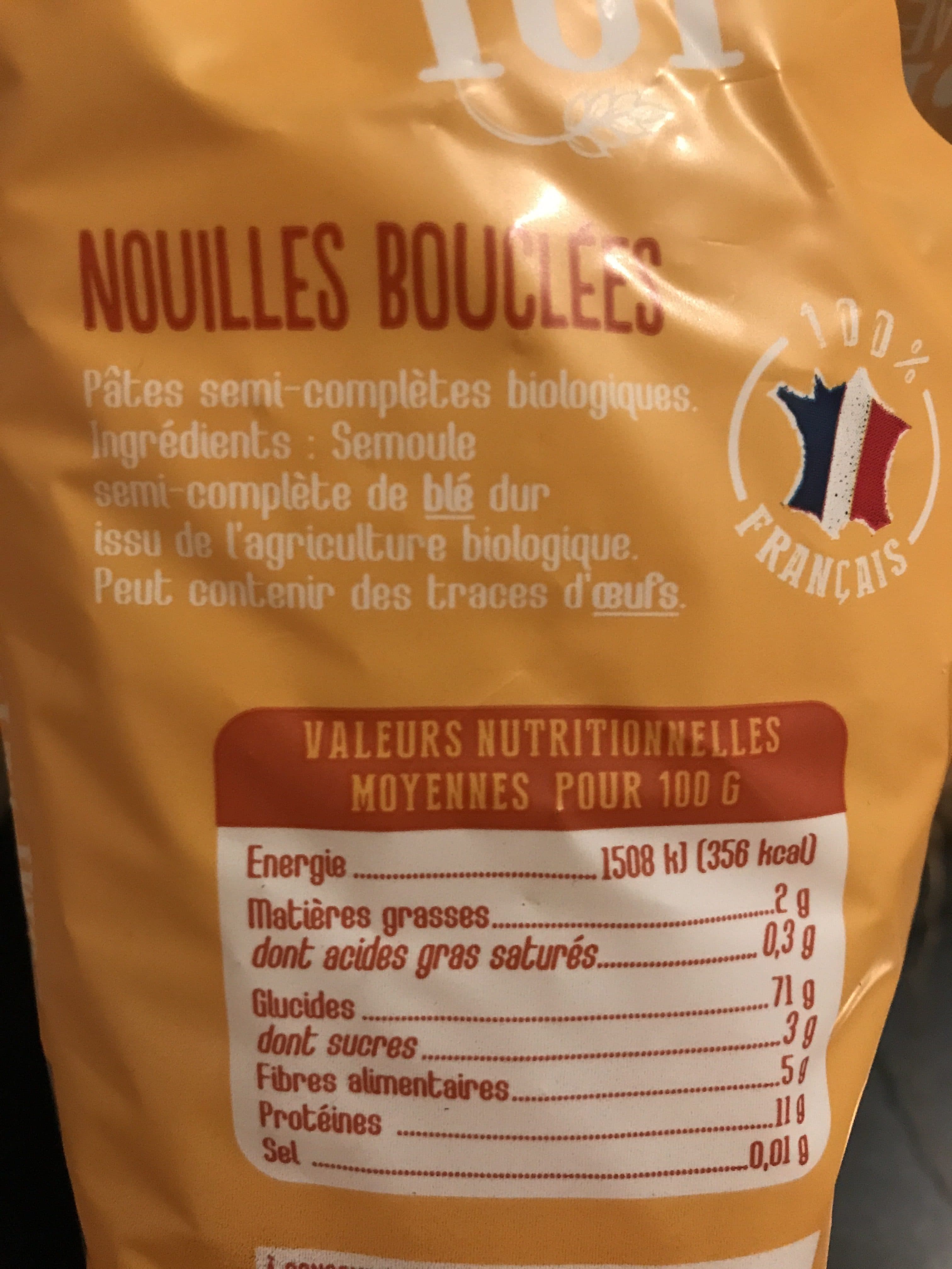 Cultive Ici Nouilles Bouclees packshot
