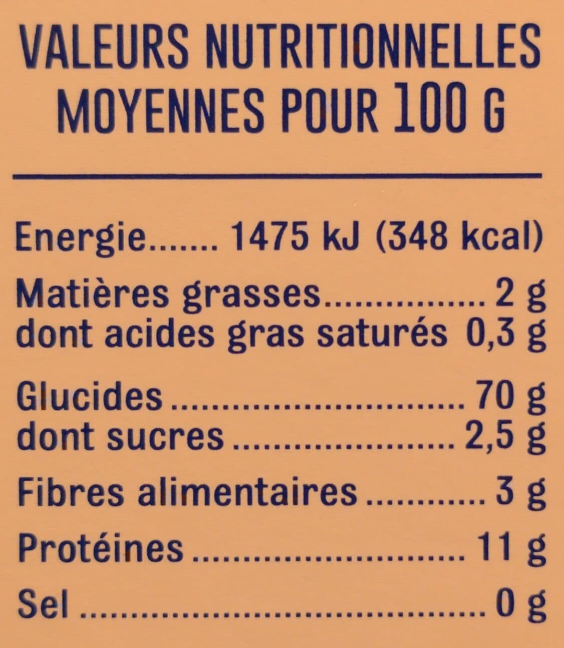 Alpina savoie Coquillette Bio de France packshot