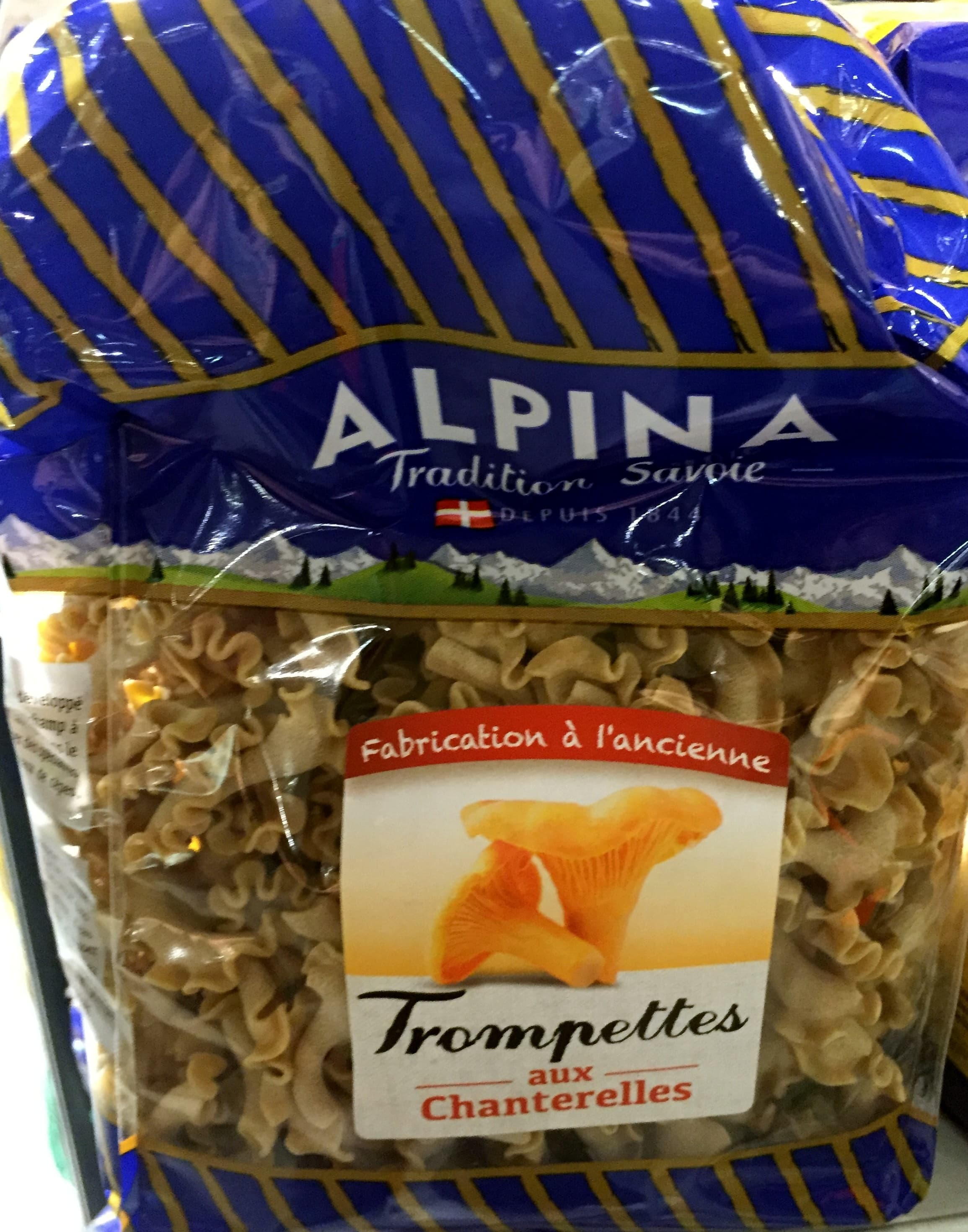 Alpina trompettes aux chanterelles packshot