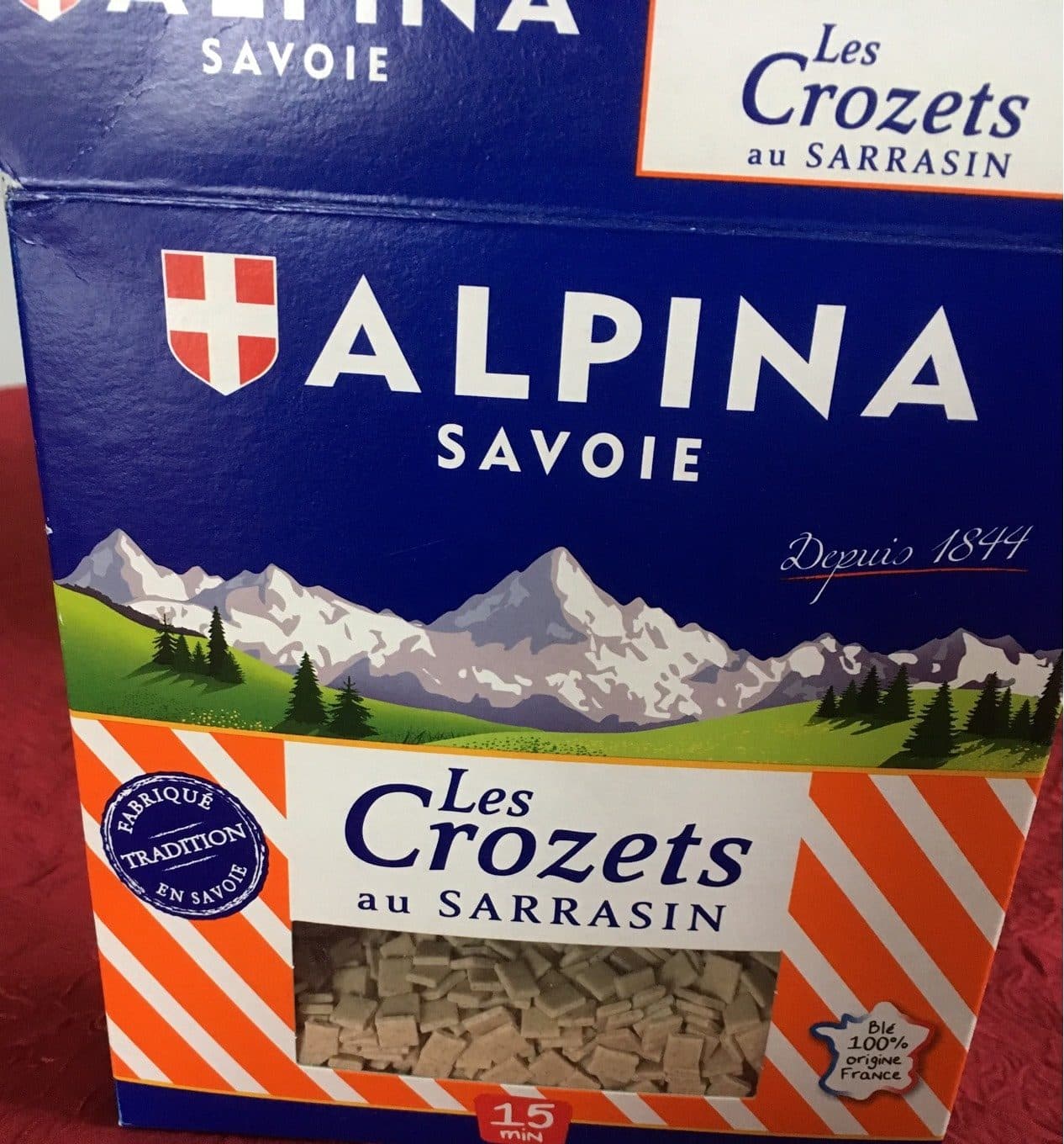 Alpina Savoie Crozets au sarrasin packshot