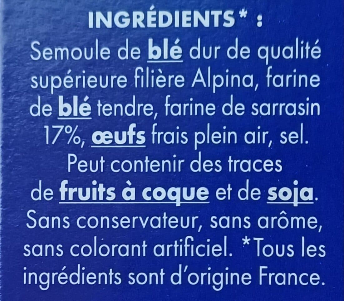 Alpina Savoie Les Crozets au Sarrasin packshot