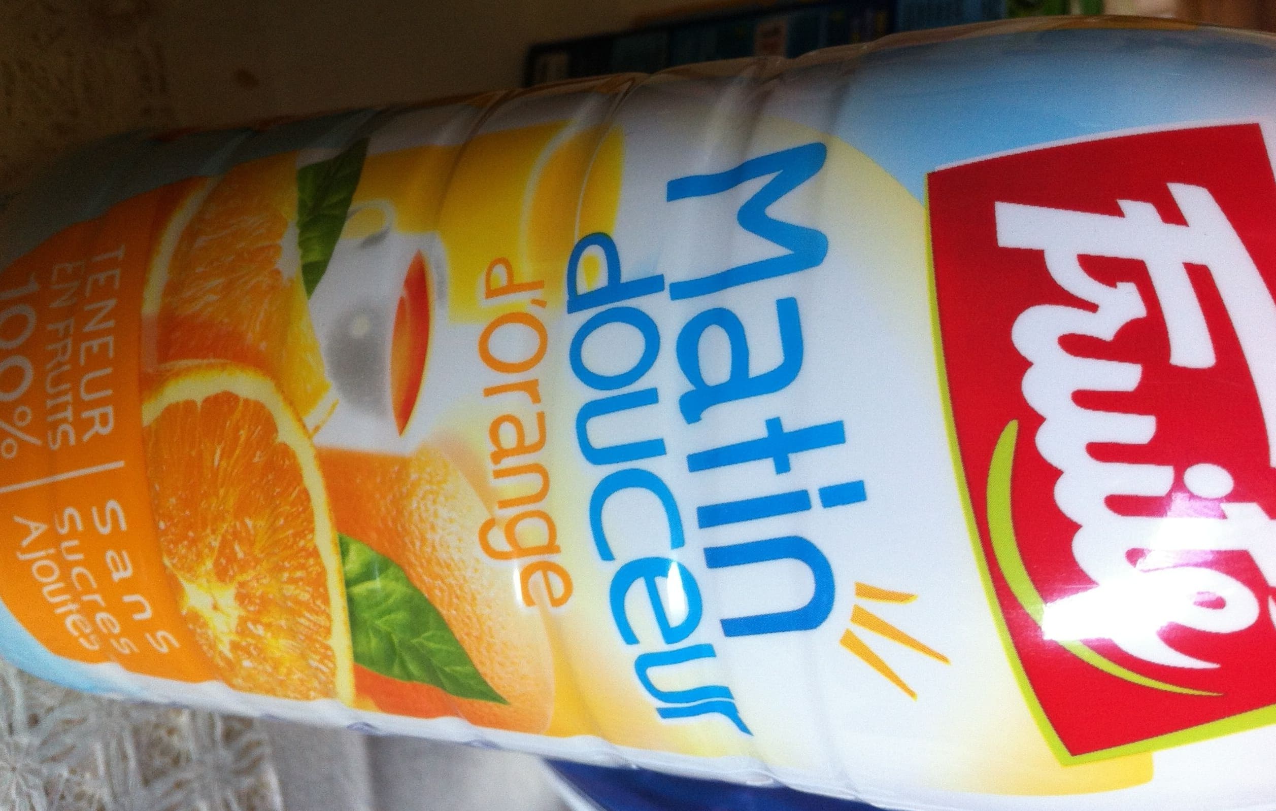 Fruité Matin douceur d'orange packshot