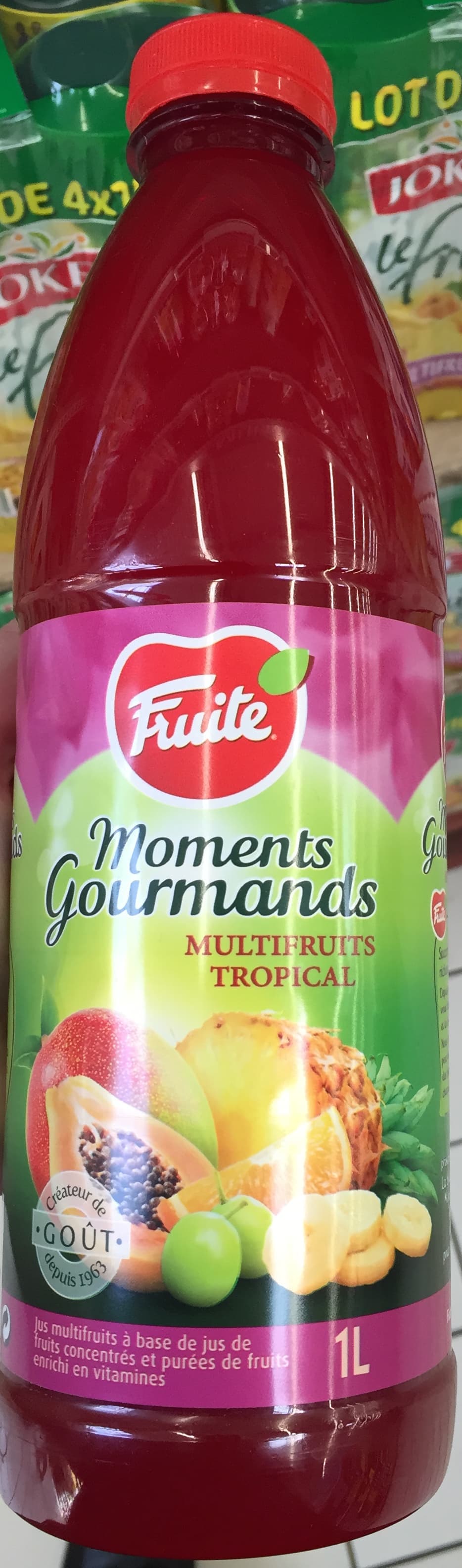 Fruité Moments Gourmands multrifruits tropical packshot
