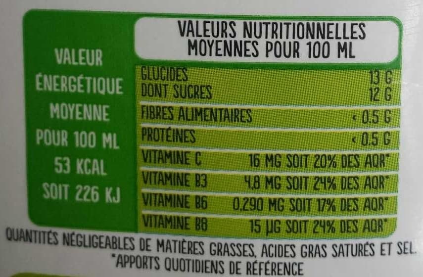 Fruité Maxi Énergie+ Tropical packshot