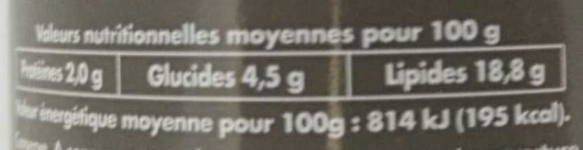 Cruscana Tapenade verte packshot