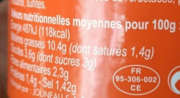 Open Food Facts Poivronade packshot