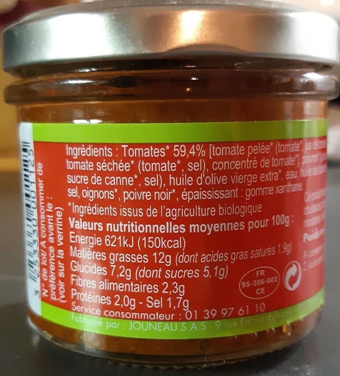 Cruscana Tartinade de tomates aux herbes Pesto packshot