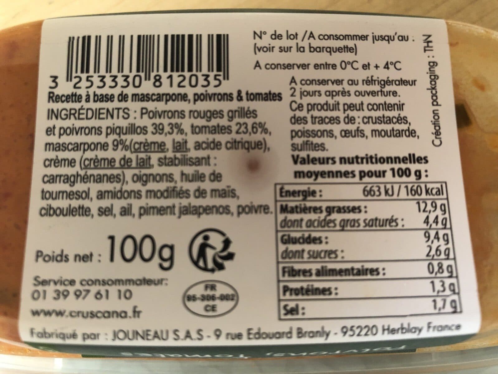 Cruscana Bruschetta à tartiner packshot