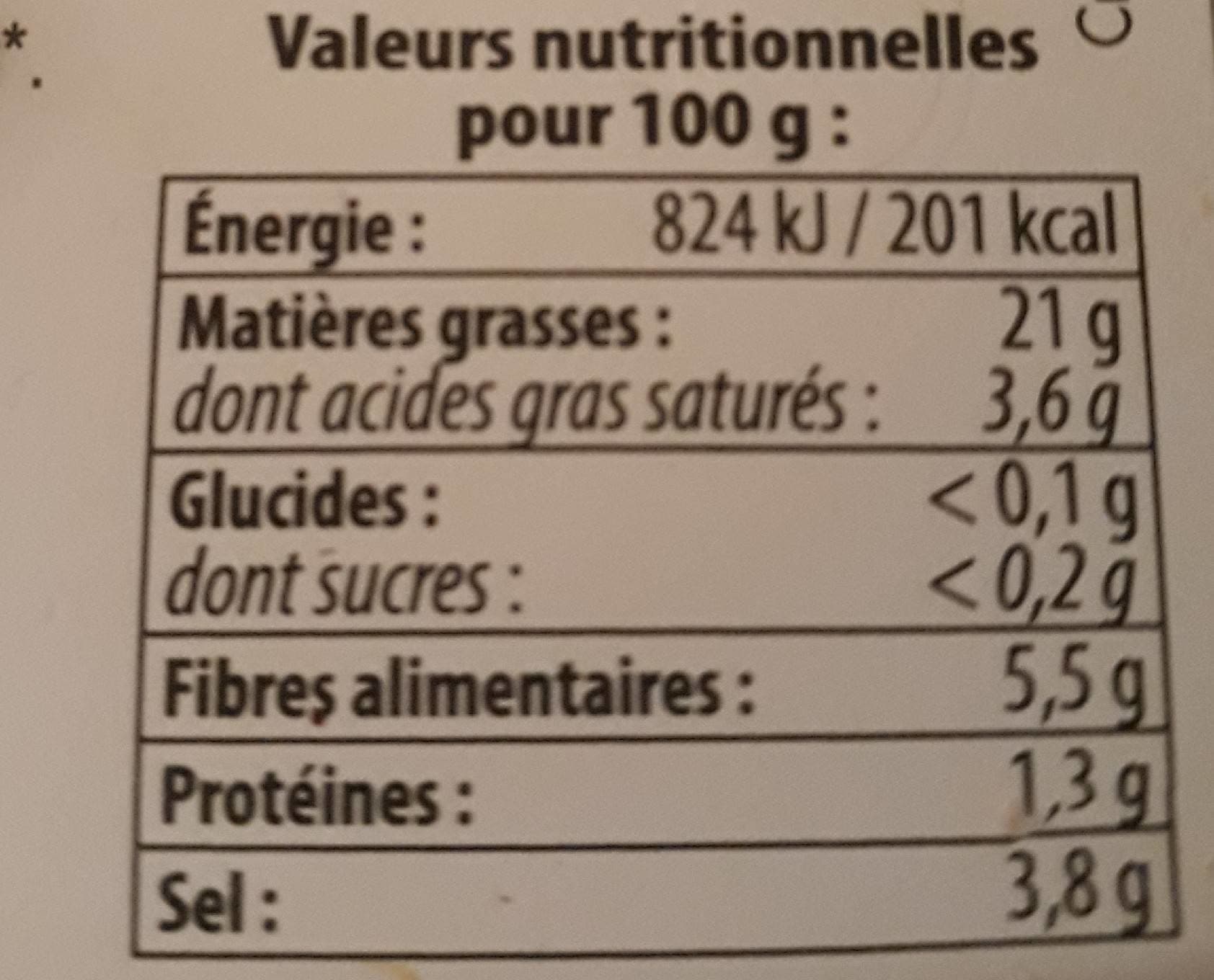 Cruscana Tapenade verte packshot
