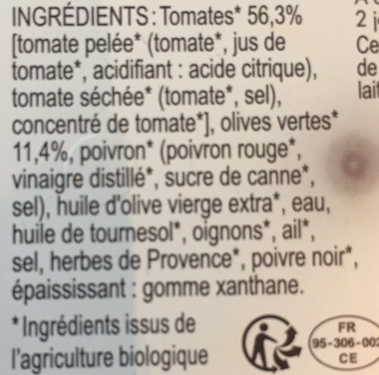 Cruscana Tartinade de tomates aux olives vertes packshot