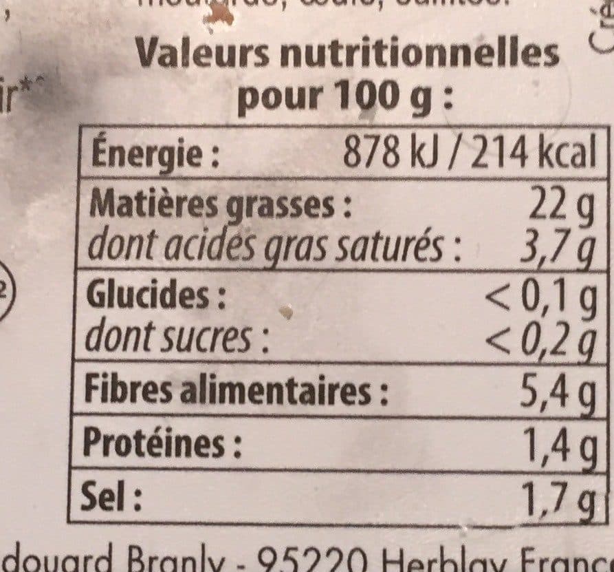 Cruscana Tapenade noire packshot