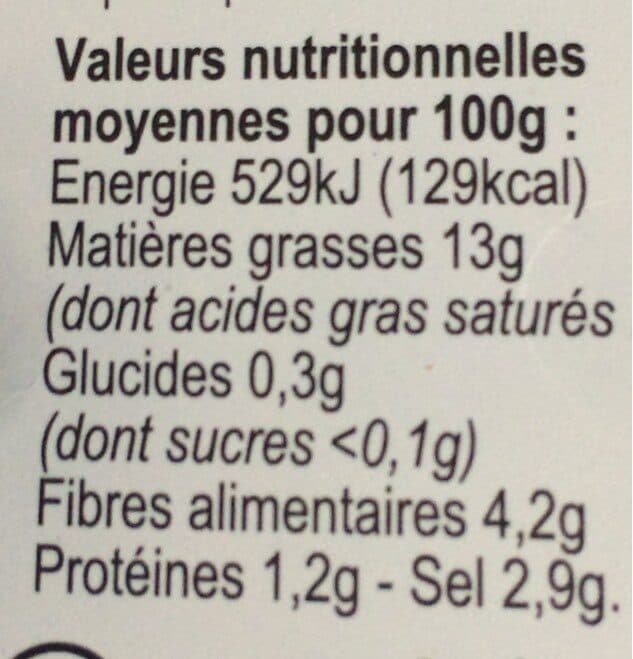 Cruscana Tapenade noire barquette packshot