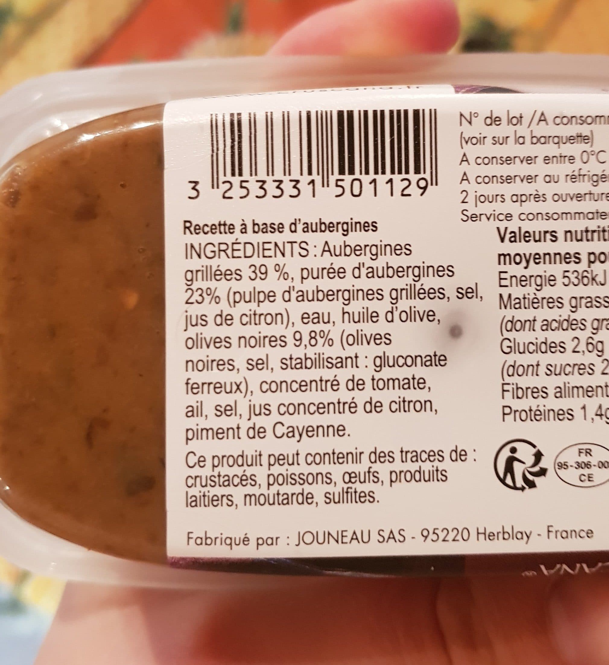 Cruscana Caviar d'aubergine packshot