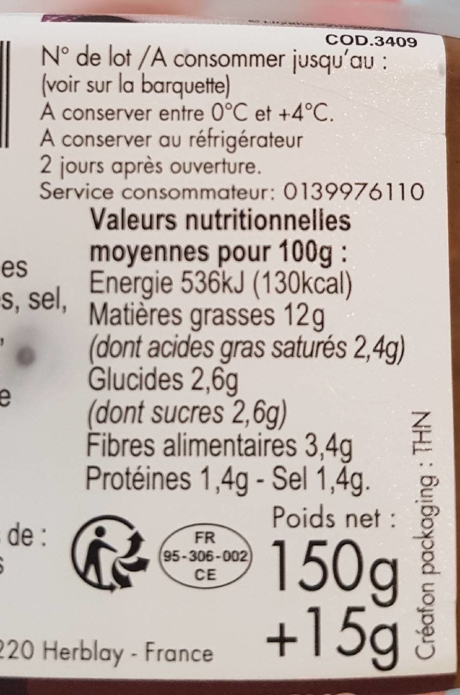 Cruscana Caviar d'aubergine packshot