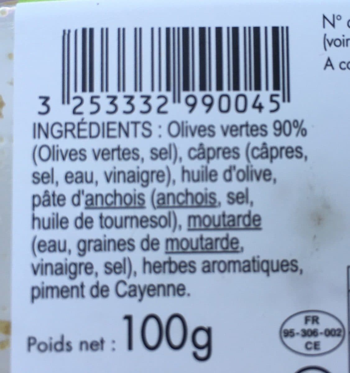 Les Tartinades Ensoleillées Tapenadevette packshot