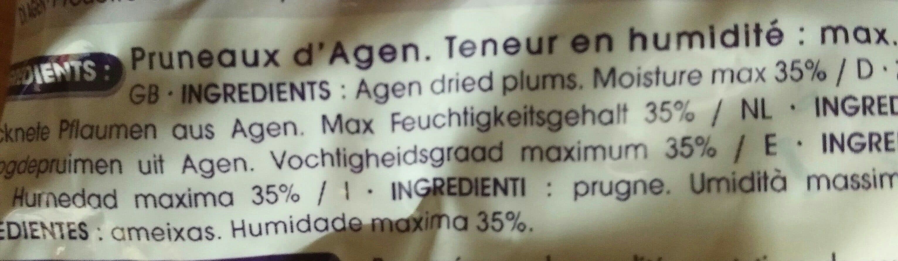 Prunidor Pruneaux Agen CAL.44 / 55 Sach packshot