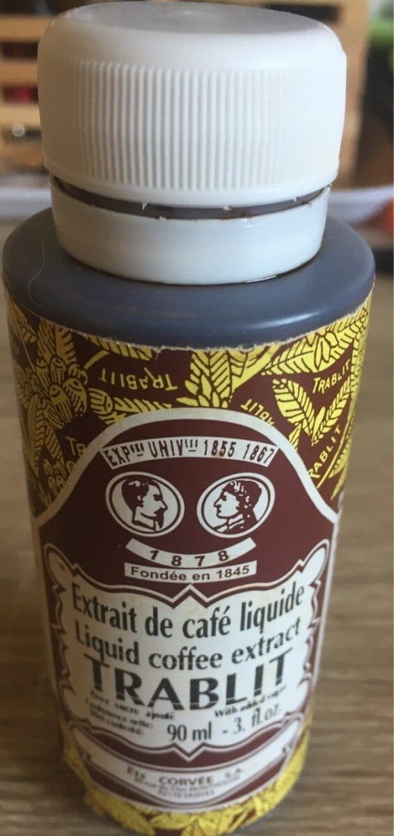 Open Food Facts Extrait de cafe liquide packshot
