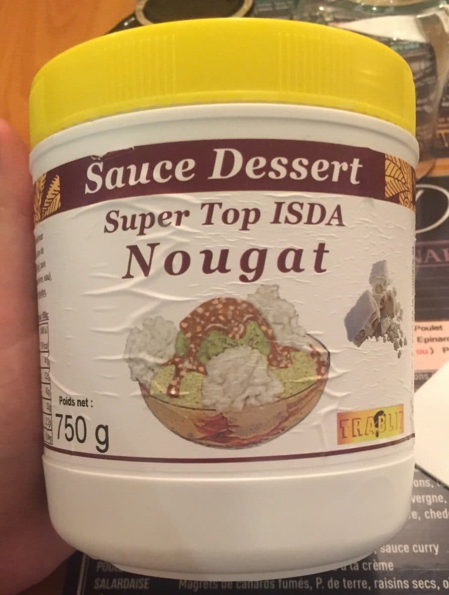 Open Food Facts Super Top ISDA Nougat packshot