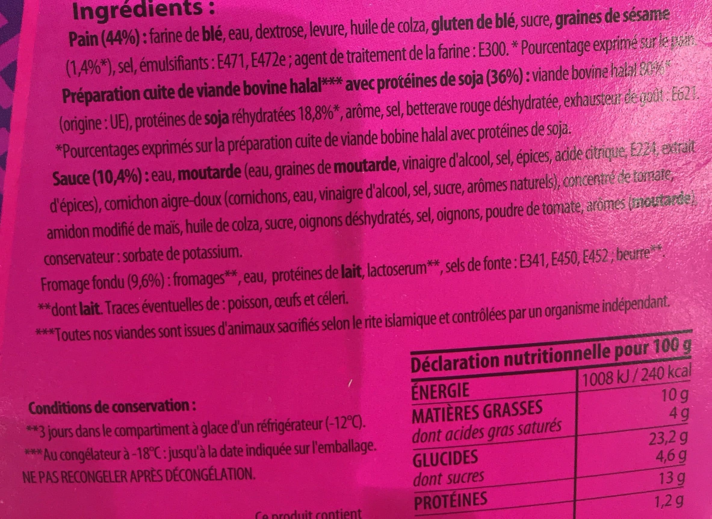 Al jayid Cheeseburger 750g packshot