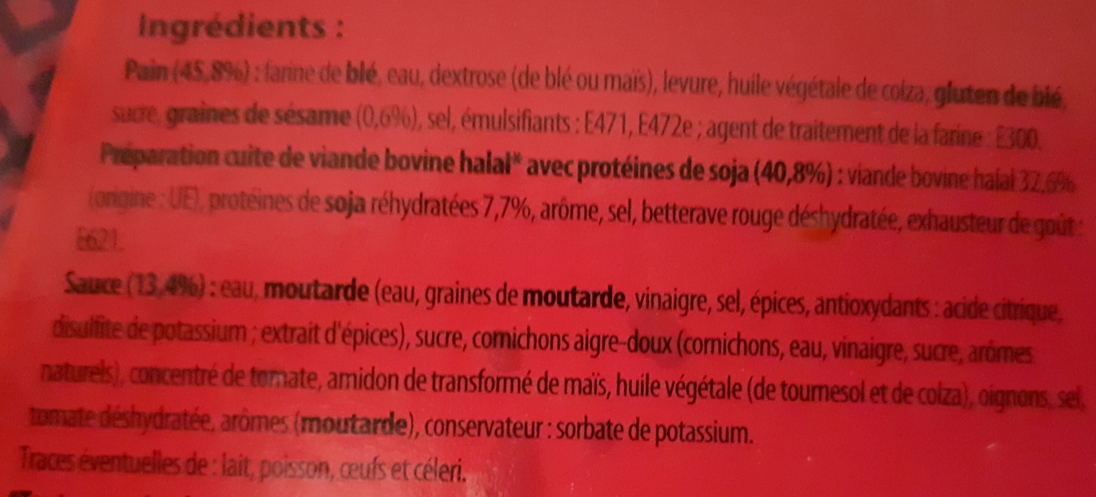 Al jayid 6 Hamburgers halal - - Surgelés packshot
