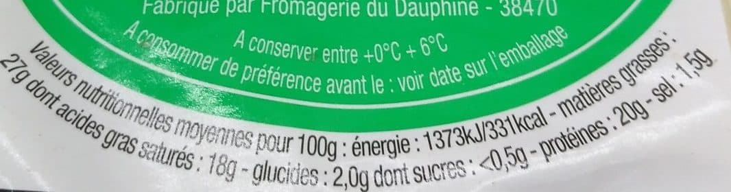 Le Chartrousin Sechons au lait thermise LE CHARTROUSIN, 40%MG packshot