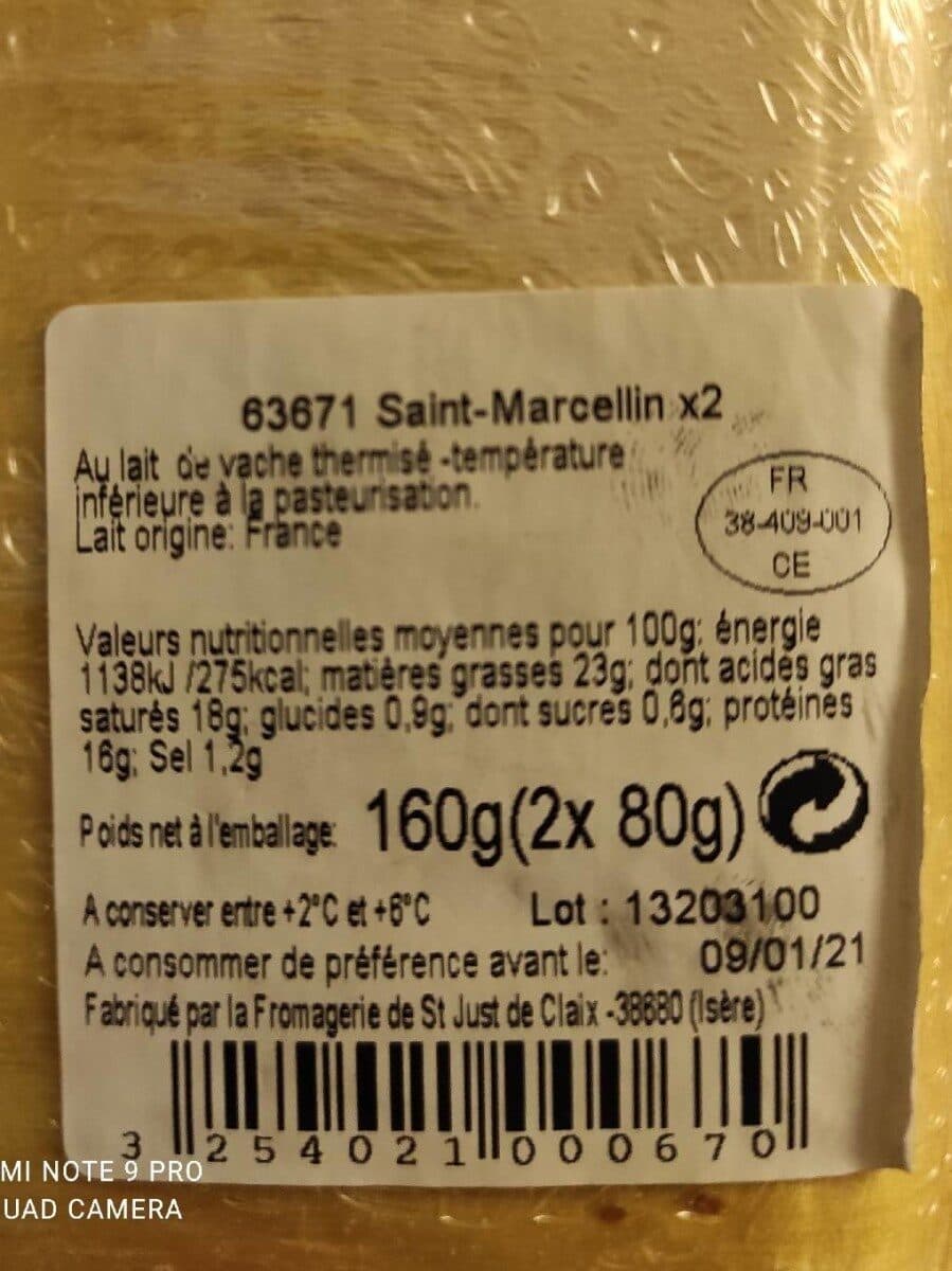 Fromagerie De St Just De Claix Saint marcellin packshot