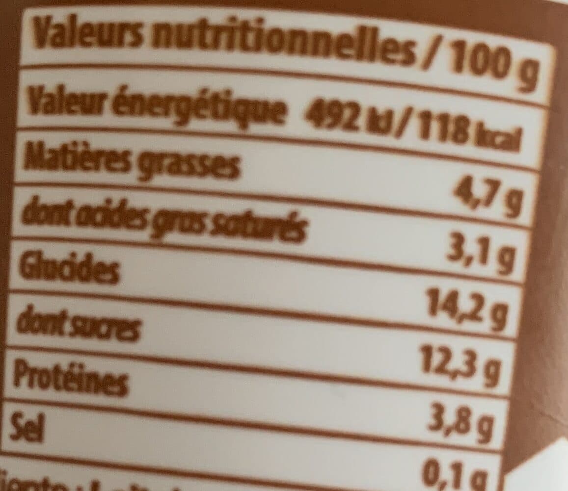 Open Food Facts Areilladou, Fromage frais marron delice packshot