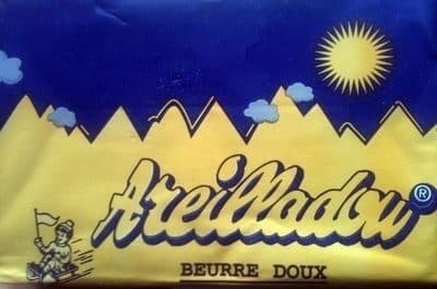 Areilladou Beurre doux packshot