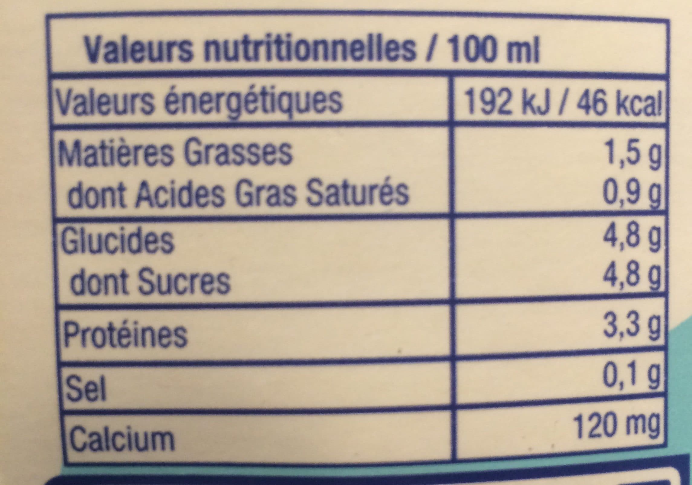 Areilladou Lait demi ecreme UHT AREILLADOU packshot