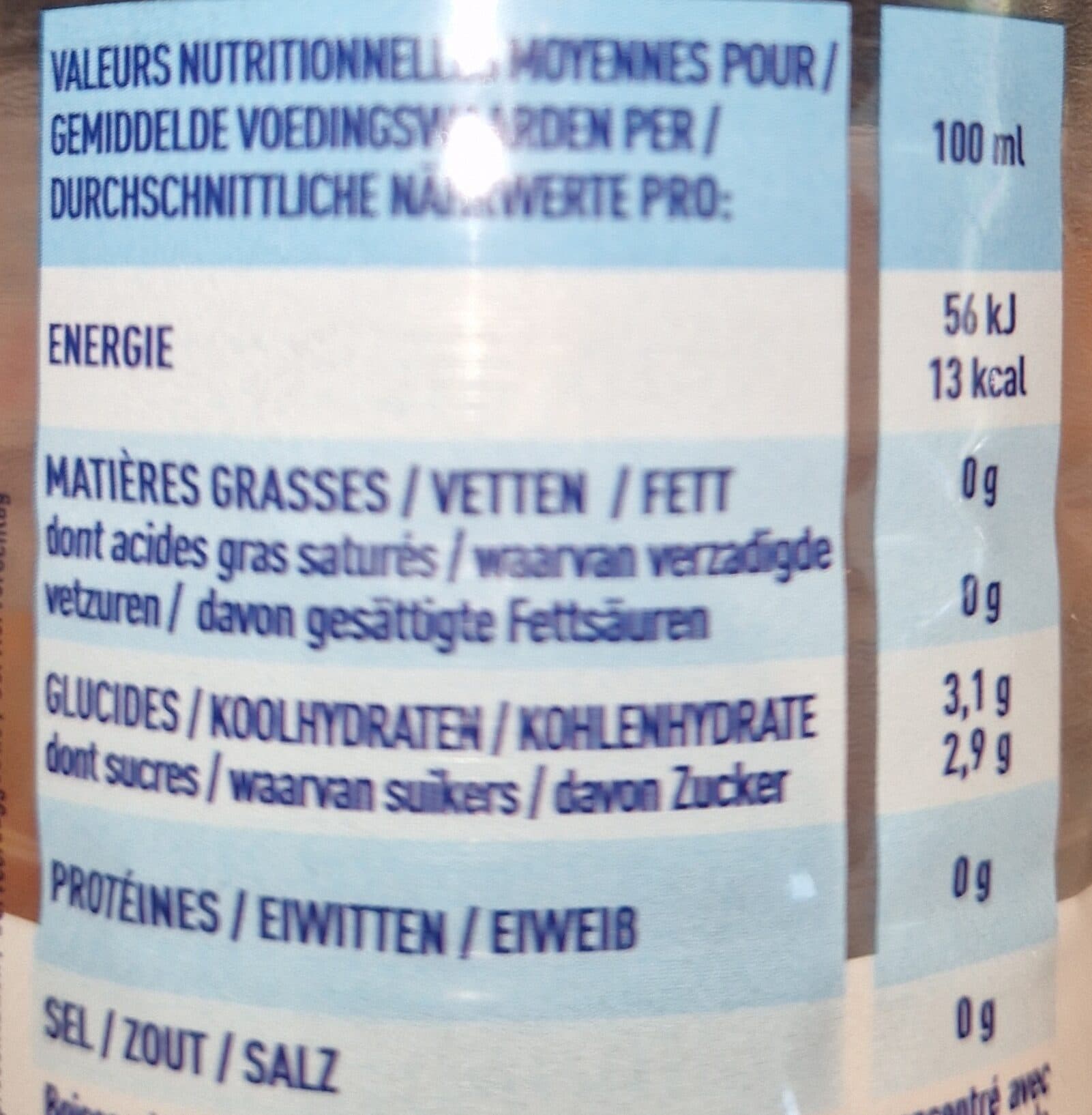 Cristaline CRISTALINE Eau de Source au jus de fruits PECHE 50cl packshot