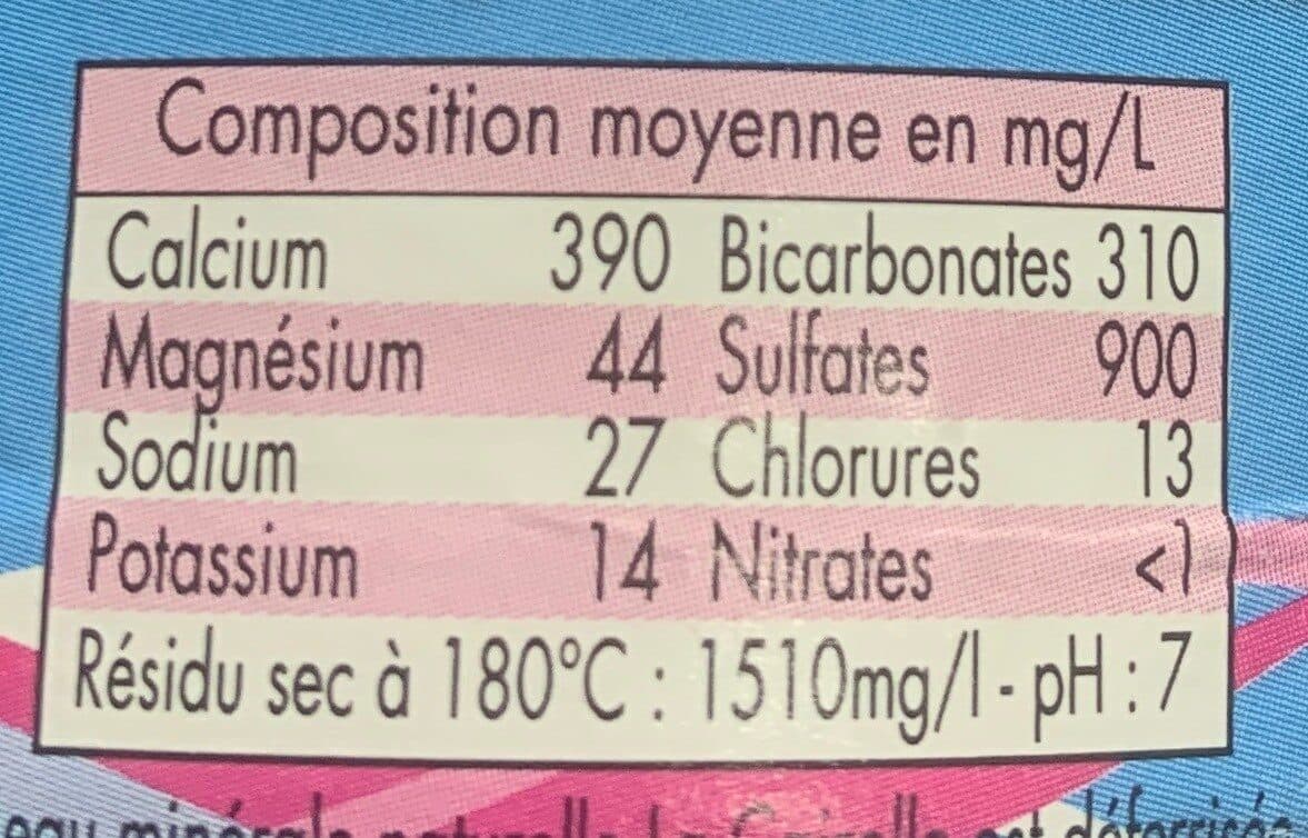 Leader Price EAU MINÉRALE NATURELLE packshot