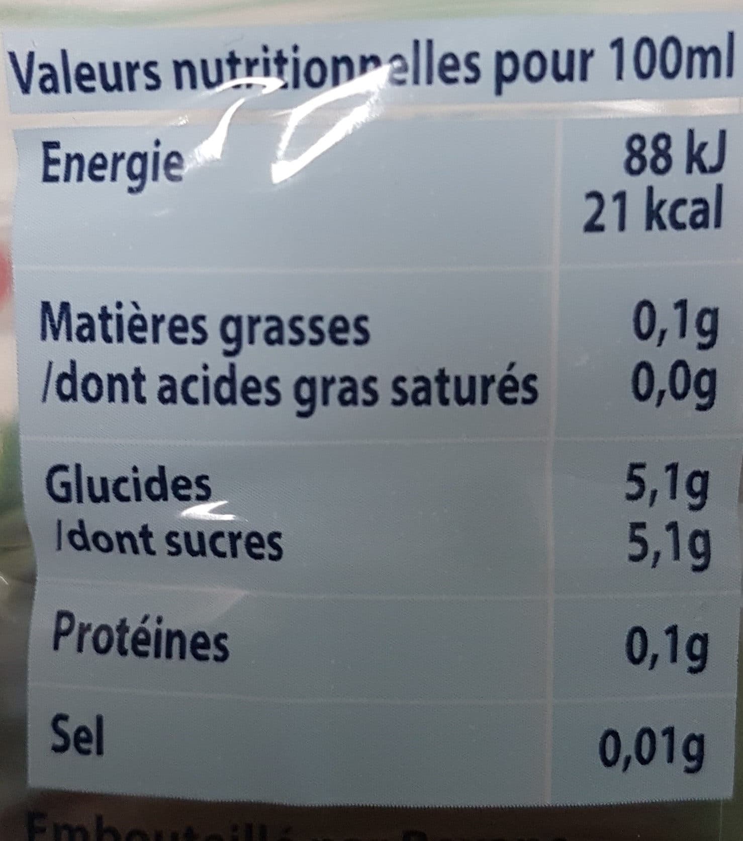 Cristaline Cristaline thé vert menthe packshot