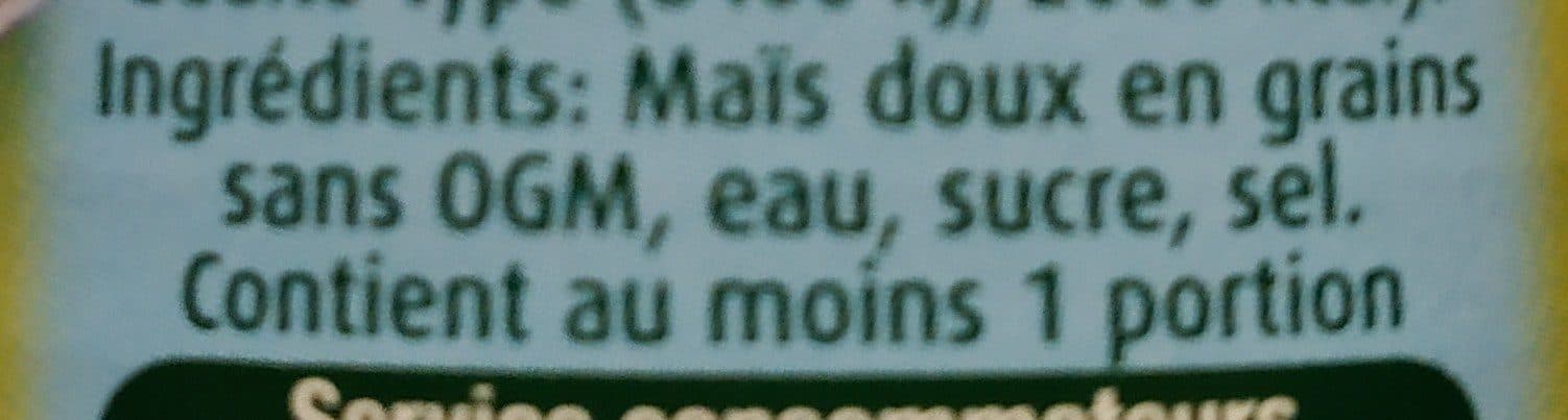 Géant Vert Maïs ultra tendre L'Original GEANT VERT packshot