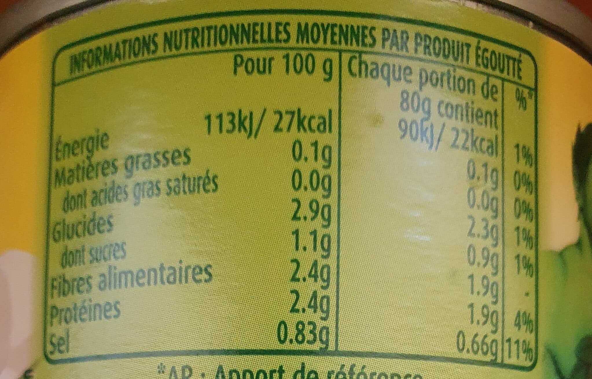 General Mills Coeur de palmier coupé packshot