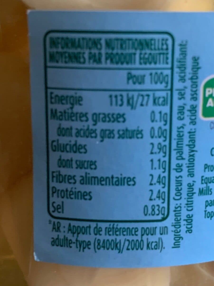 Géant Vert Curs De Palmiers Coupés packshot