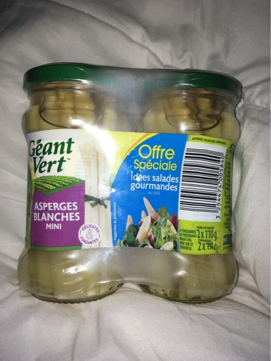 Géant Vert Asperge blanche mini packshot