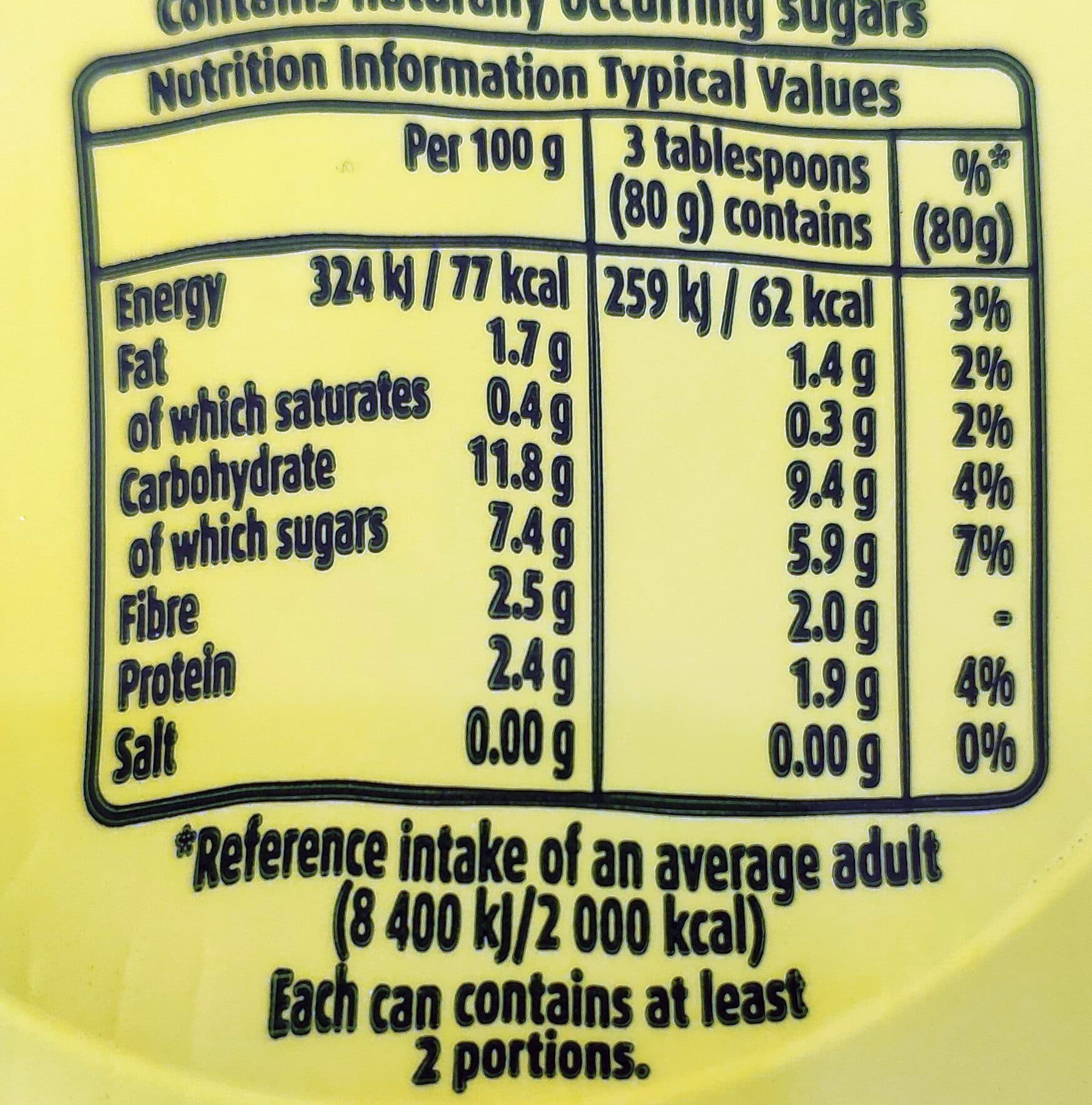 Green giant Salt free sweetcorn packshot